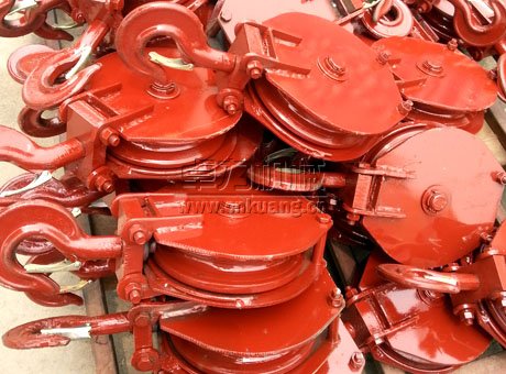 耙斗裝巖機尾輪(回頭滑子)